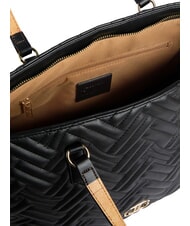 ALVIERO MARTINI PRIMA CLASSE MATELASSE Shopping bag Black - Women&rsquo;s Bags - 5