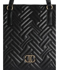 ALVIERO MARTINI PRIMA CLASSE MATELASSE Shopping bag Black - Women&rsquo;s Bags - 4