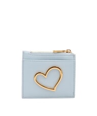 LOVE MOSCHINO HEART TURNLOCK Card holder / Coin purse light blue - Women&rsquo;s Wallets - 2