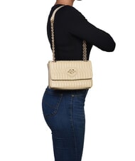 LOVE MOSCHINO BUBBLY LOVE Mini shoulder bag / crossbody bag butter - Women&rsquo;s Bags - 4