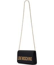 LOVE MOSCHINO SMART DAILY Mini shoulder bag Black - Women&rsquo;s Bags - 3