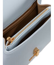 LOVE MOSCHINO HEART TURNLOCK Convertible shoulder bag light blue - Women&rsquo;s Bags - 4