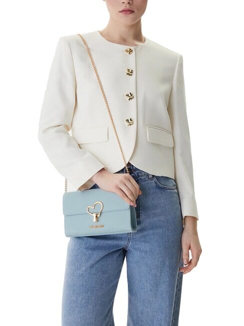 HEART TURNLOCK Small shoulder bag light blue - Women&rsquo;s Bags