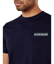 NAPAPIJRI S-DATI Cotton T-Shirt blu marine - T-shirt - 3