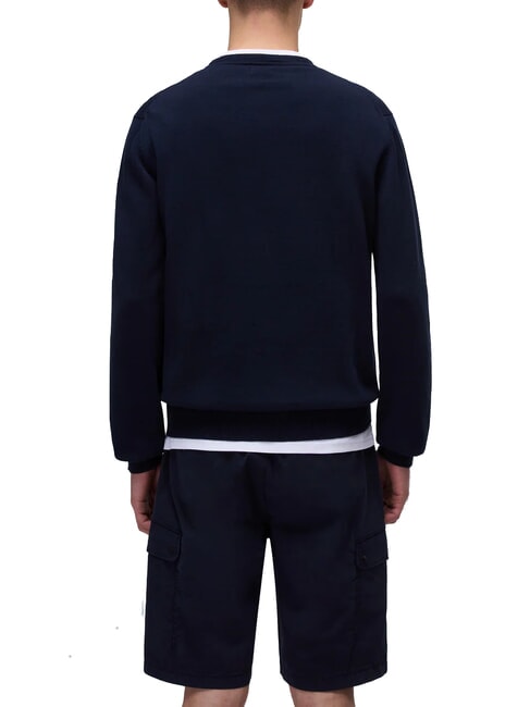 D-AMBRA Cotton sweater blu marine - Men's Sweaters