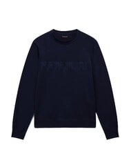 NAPAPIJRI D-AMBRA Cotton sweater blu marine - Men's Sweaters - 3