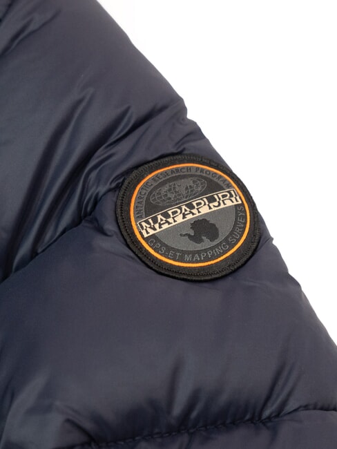 ALMA Down jacket with hood blu marine - Women's down jackets