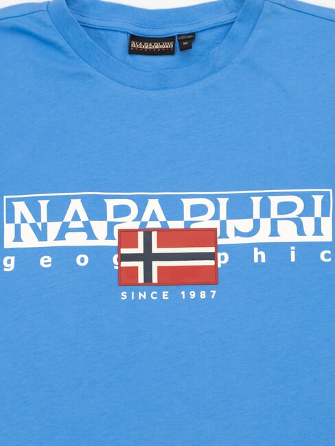 S-AYLMER Cotton T-Shirt ultramarine - T-shirt