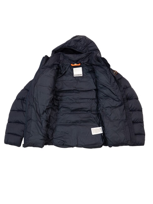 ALMA Down jacket with hood blu marine - Women's down jackets