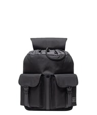 HERSCHEL DAWSON Small backpack, multi-pocket design black tonal - Backpacks & School and Leisure - 3