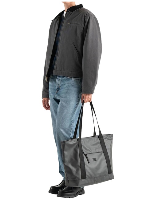 ALBERNI Waterproof bag, with loop BLACK - Duffle bags