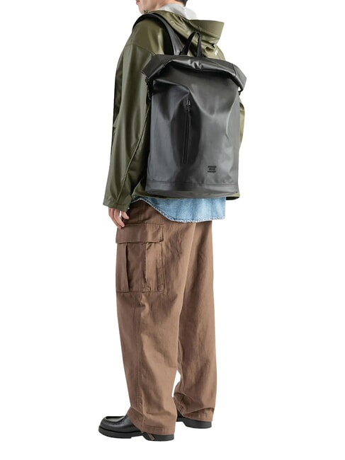 ROLL TOP Backpack L, for 15"/16" laptop BLACK - Backpacks & School and Leisure