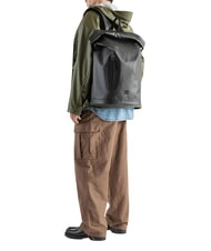 HERSCHEL ROLL TOP Backpack L, for 15"/16" laptop BLACK - Backpacks & School and Leisure - 5