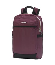 KWAY MID LAON Water-repellent nylon backpack violet mauve wine - Backpacks & School and Leisure - 2