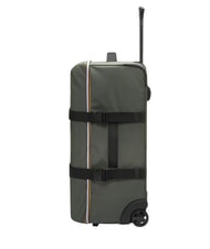 KWAY BLOSSAC  Medium Waterproof Trolley green lichen-black p - Semi-rigid Trolley Cases - 3