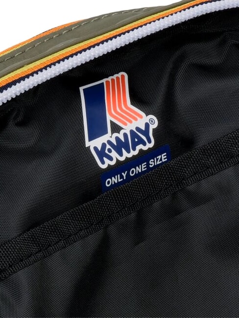 BARBITON Nylon bag green lichen - Over-the-shoulder Bags for Men