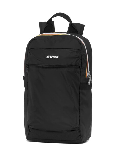MID LAON Water-repellent nylon backpack black pure - Backpacks & School and Leisure