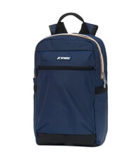 KWAY MID LAON Water-repellent nylon backpack blue insignia - Backpacks & School and Leisure - 2