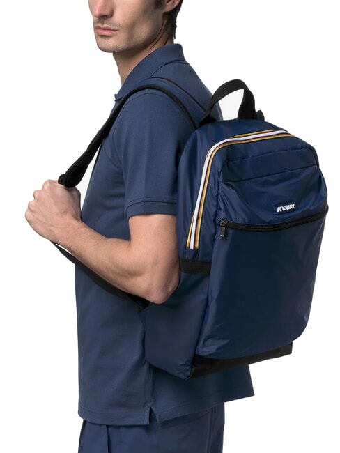 LAON Nylon backpack blue insignia - Backpacks & School and Leisure