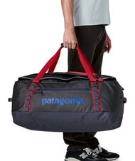 PATAGONIA BLACK HOLE Duffel Bag / Backpack smolder blue with red amanita - Duffle bags - 3