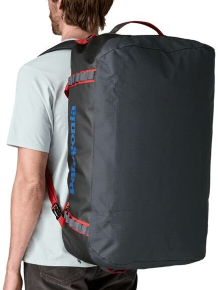 BLACK HOLE Duffel Bag / Backpack smolder blue with red amanita - Duffle bags