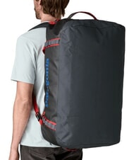 PATAGONIA BLACK HOLE Duffel Bag / Backpack smolder blue with red amanita - Duffle bags - 4