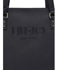 LIUJO HALONA Large tote bag with charm BLACK - Women&rsquo;s Bags - 5