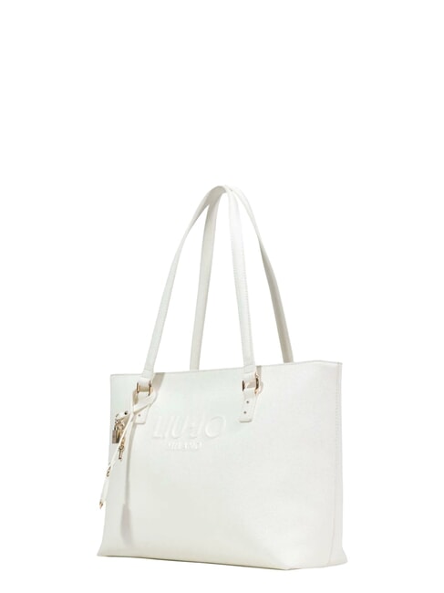 HALONA Large tote bag with charm cream - Women&rsquo;s Bags
