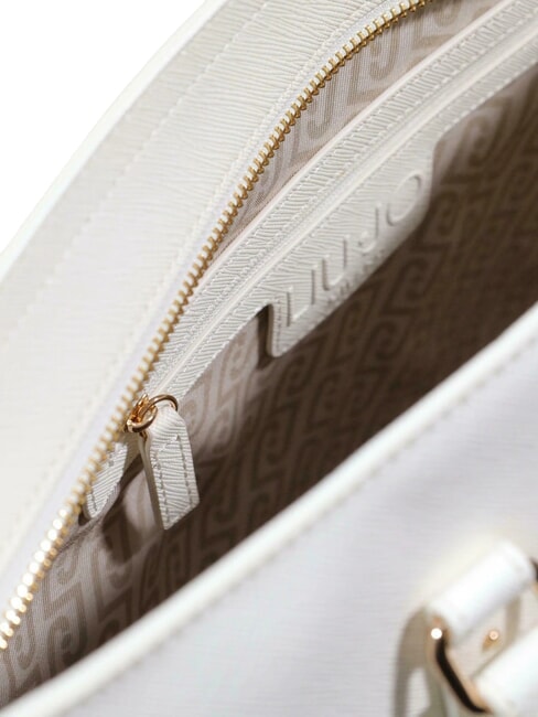 HALONA Large tote bag with charm cream - Women&rsquo;s Bags