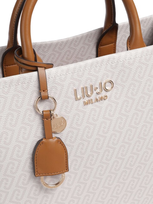 RIDHI Handbag, with shoulder strap natural/redwood - Women&rsquo;s Bags