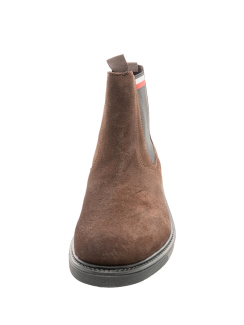 HILFIGER OUTDOOR Suede ankle boots brown - Men&rsquo;s shoes