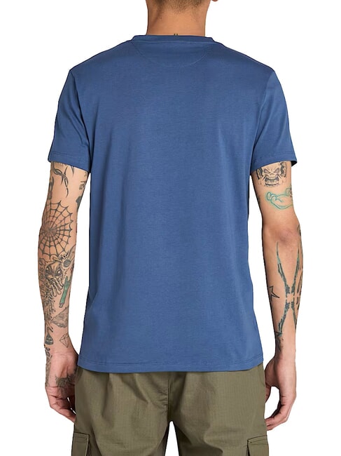 SS DUNRIVER CREW Cotton T-shirt ocean - T-shirt