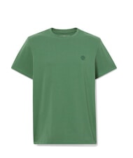 TIMBERLAND SS DUNRIVER CREW Cotton T-shirt medium green - T-shirt - 3