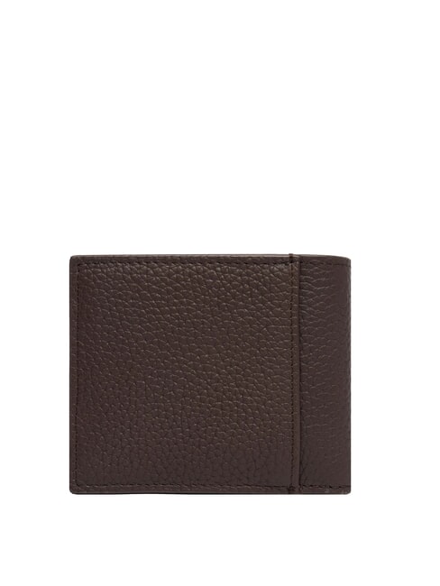 FOIL EMBOSSED Men's Leather Wallet ck dark brown - Men&rsquo;s Wallets