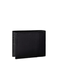 CALVIN KLEIN FOIL EMBOSSED Leather wallet on black - Men&rsquo;s Wallets - 3