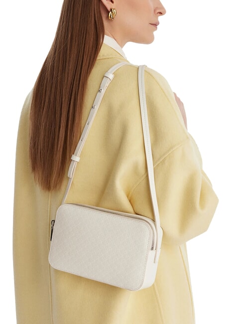 COATED EMBLEM Mini shoulder bag lily white aop - Women&rsquo;s Bags