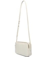 CALVIN KLEIN COATED EMBLEM Mini shoulder bag lily white aop - Women&rsquo;s Bags - 3