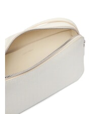 CALVIN KLEIN COATED EMBLEM Mini shoulder bag lily white aop - Women&rsquo;s Bags - 4