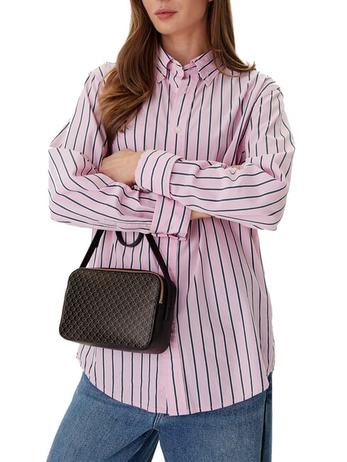 COATED EMBLEM Mini shoulder bag black aop - Women&rsquo;s Bags