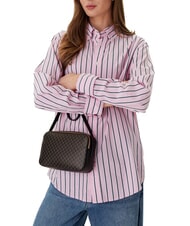 CALVIN KLEIN COATED EMBLEM Mini shoulder bag - Women&rsquo;s Bags