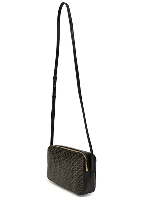 COATED EMBLEM Mini shoulder bag black aop - Women&rsquo;s Bags