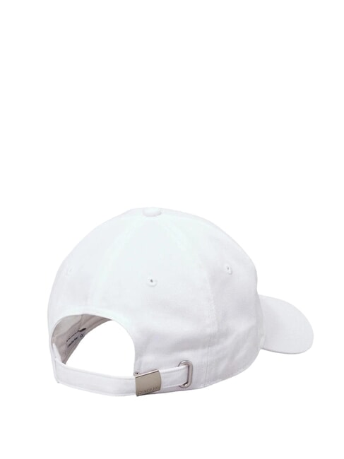 CKJ MONO LOGO Visor hat ck white - Hats
