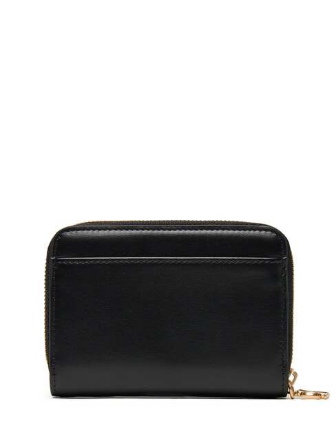 HARDWARE MONOGRAM Leather wallet on black - Women&rsquo;s Wallets