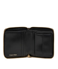 CALVIN KLEIN COATED EMBLEM Small Wallet - Women&rsquo;s Wallets