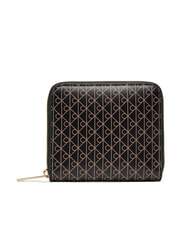 CALVIN KLEIN COATED EMBLEM Small Wallet black aop - Women&rsquo;s Wallets - 3