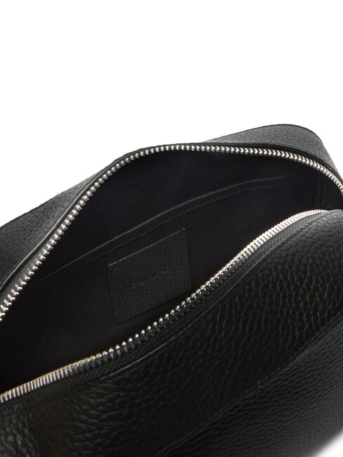 FOIL EMBOSSED Leather beauty on black - Beauty Case