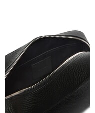 CALVIN KLEIN FOIL EMBOSSED Leather beauty on black - Beauty Case - 4