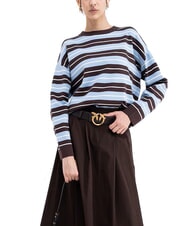 PINKO LOVE BERRY Leather belt moro-antique gold - Belts - 3