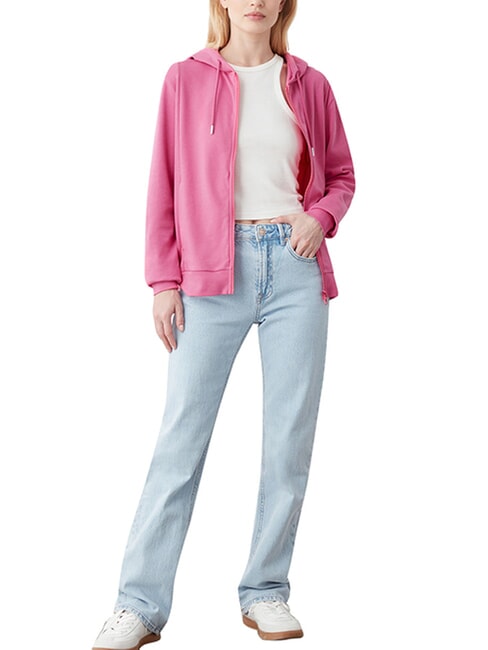 ORIGINALS BACKPAKER Zip-up hoodie dragon fruit - Women's Sweatshirts