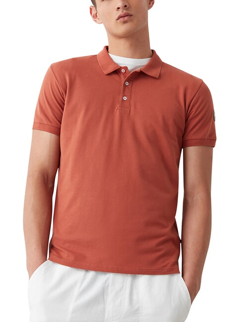 ORIGINALS MONDAY Short-sleeved polo shirt burnt - Polo shirt